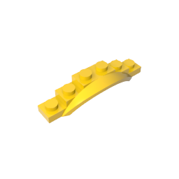 62361 | Vehicle, Mudguard 1 1/2 x 6 x 1 with Arch