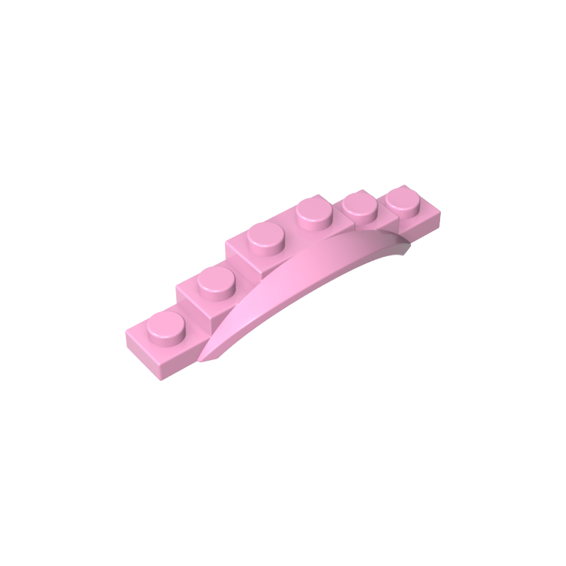 62361 | Vehicle, Mudguard 1 1/2 x 6 x 1 with Arch