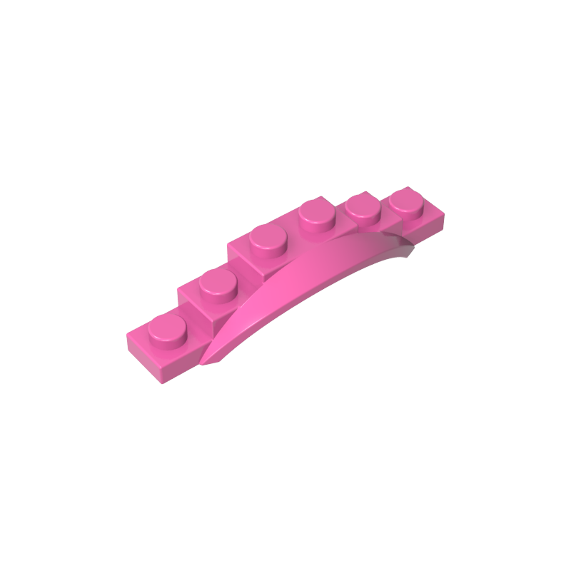 62361 | Vehicle, Mudguard 1 1/2 x 6 x 1 with Arch