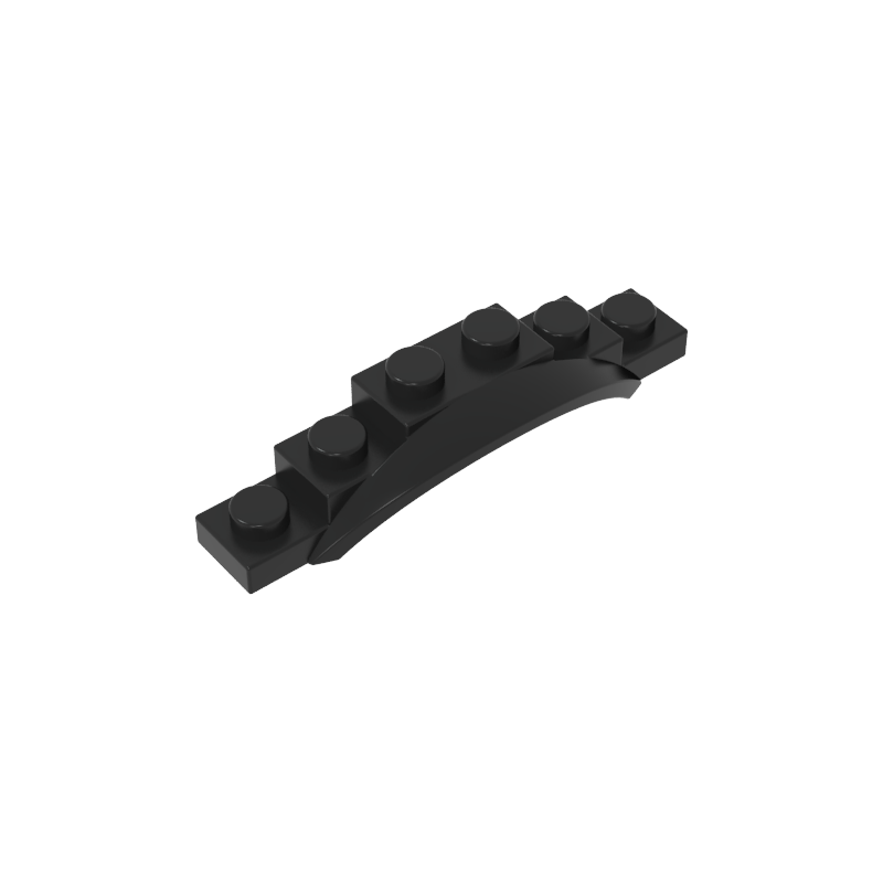 62361 | Vehicle, Mudguard 1 1/2 x 6 x 1 with Arch