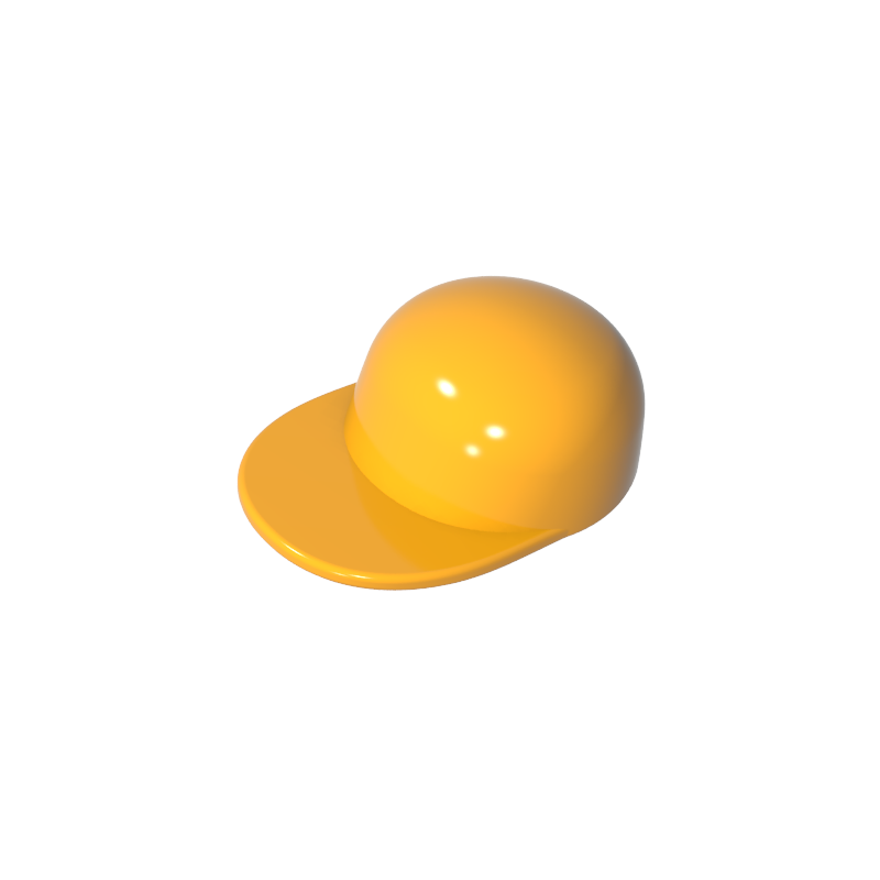 86035 | Headgear Cap - Short Curved Bill