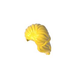 59363 | Hair Female Mid-Length with Braid Around Sides