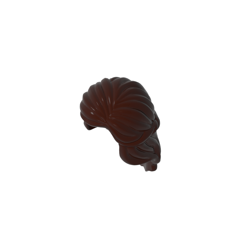 59363 | Hair Female Mid-Length with Braid Around Sides