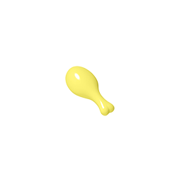 33057 | Turkey Drumstick, 20mm with Round Opening on Back