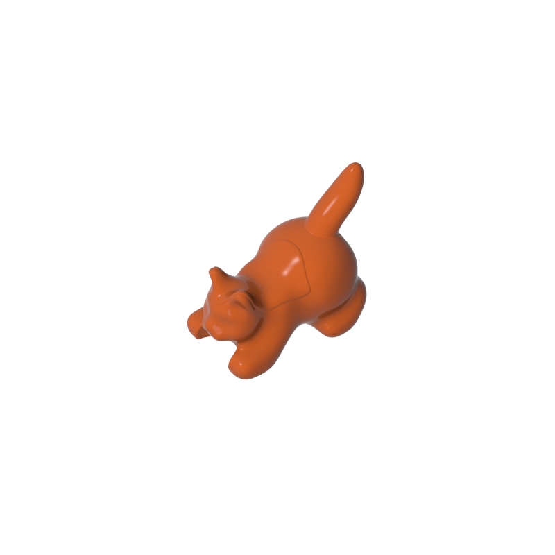 6251 | Cat, Crouching