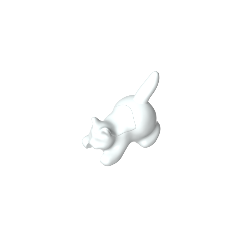 6251 | Cat, Crouching