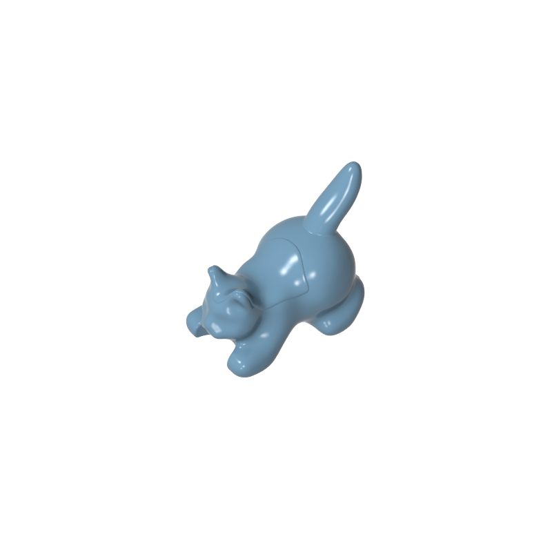 6251 | Cat, Crouching
