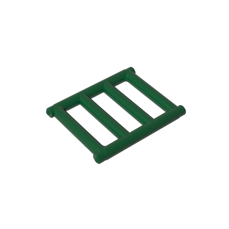 62113 | Bar 1 x 4 x 3 Grille with End Protrusions