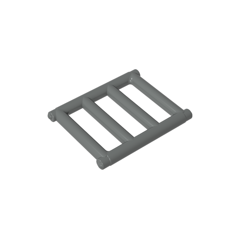 62113 | Bar 1 x 4 x 3 Grille with End Protrusions