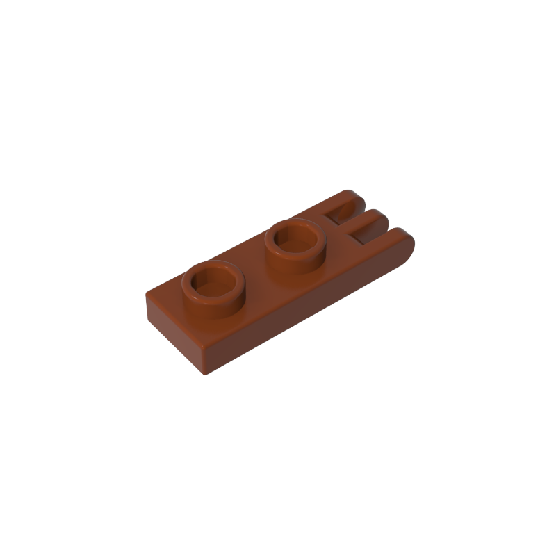4275b | Hinge Plate 1 x 2 with 3 Fingers on End - Solid Studs