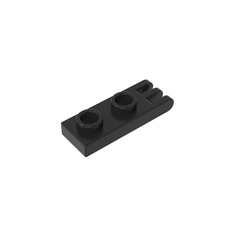 4275b | Hinge Plate 1 x 2 with 3 Fingers on End - Solid Studs