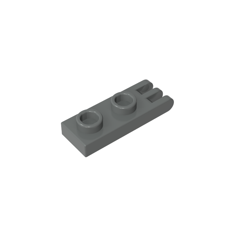 4275b | Hinge Plate 1 x 2 with 3 Fingers on End - Solid Studs
