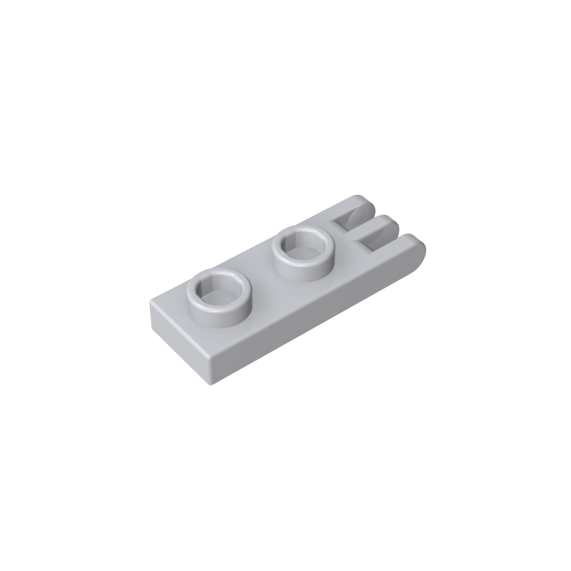 4275b | Hinge Plate 1 x 2 with 3 Fingers on End - Solid Studs