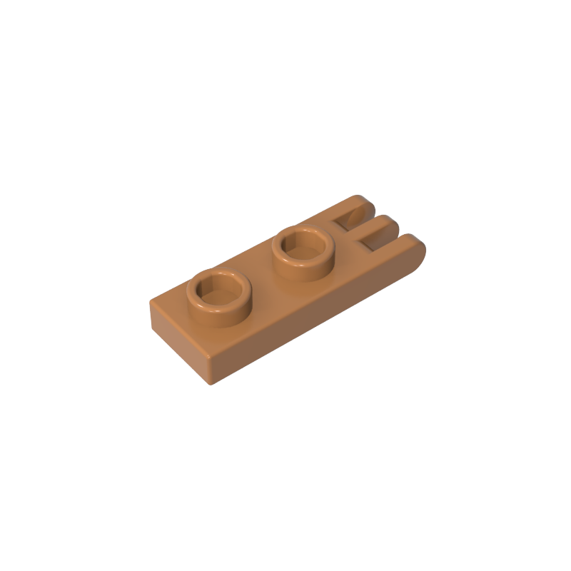 4275b | Hinge Plate 1 x 2 with 3 Fingers on End - Solid Studs
