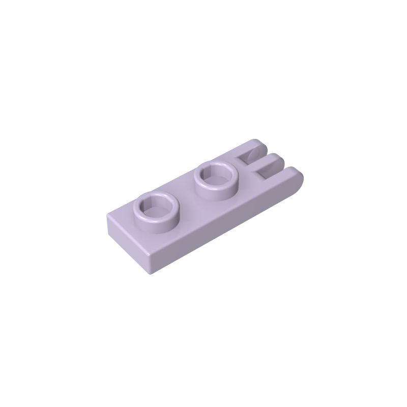 4275b | Hinge Plate 1 x 2 with 3 Fingers on End - Solid Studs