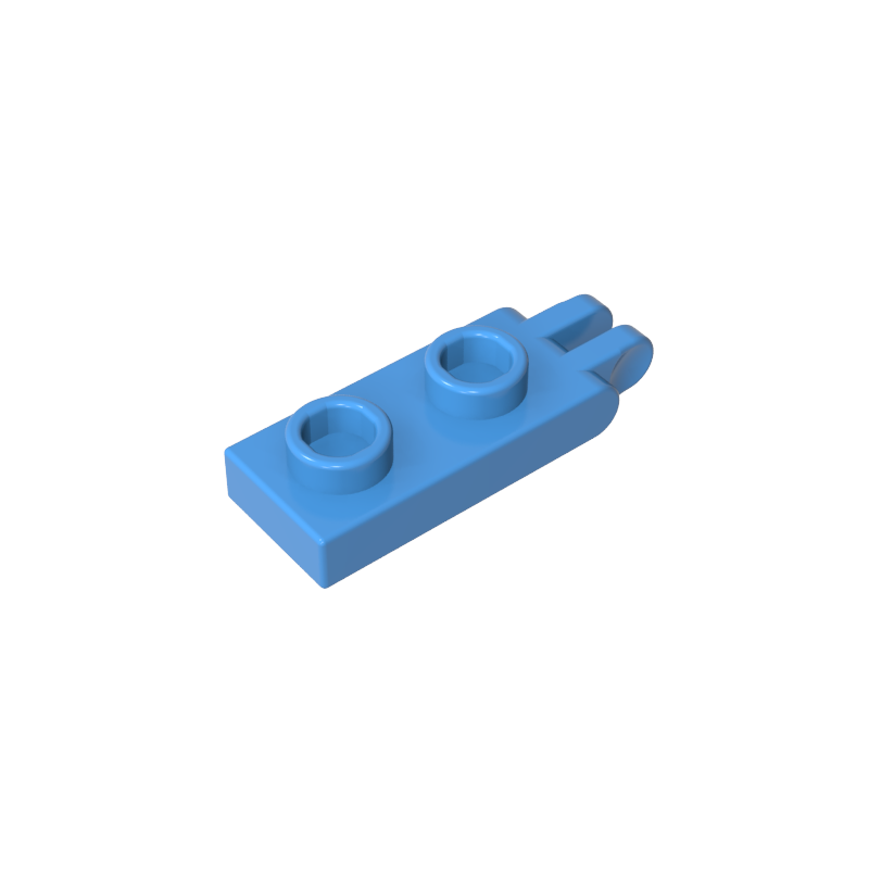 4276b | Hinge Plate 1 x 2 with 2 Fingers on End - Solid Studs