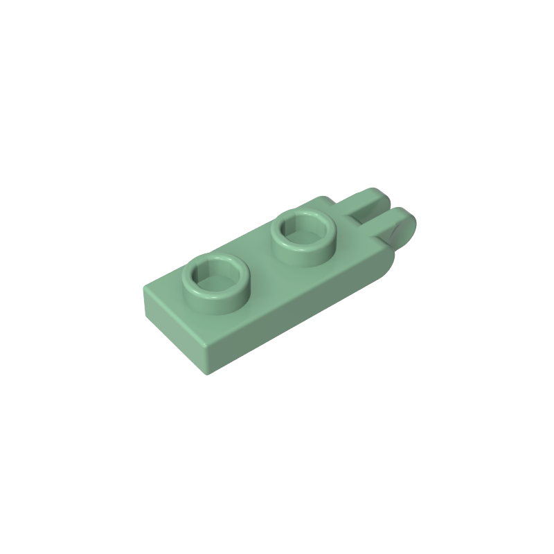 4276b | Hinge Plate 1 x 2 with 2 Fingers on End - Solid Studs