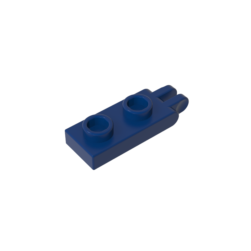 4276b | Hinge Plate 1 x 2 with 2 Fingers on End - Solid Studs