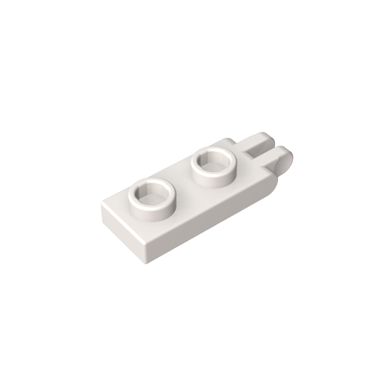 4276b | Hinge Plate 1 x 2 with 2 Fingers on End - Solid Studs