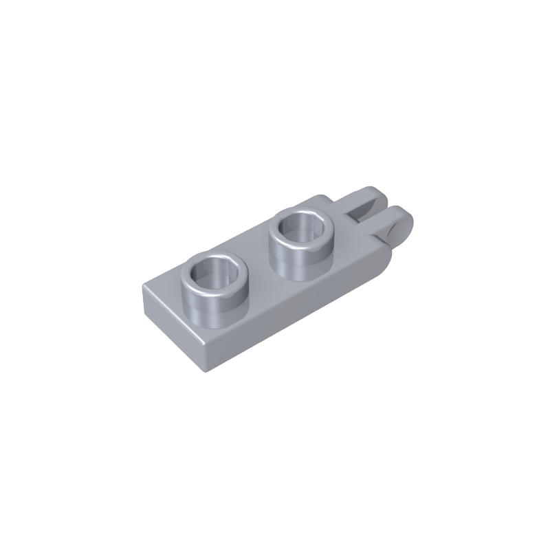 4276b | Hinge Plate 1 x 2 with 2 Fingers on End - Solid Studs