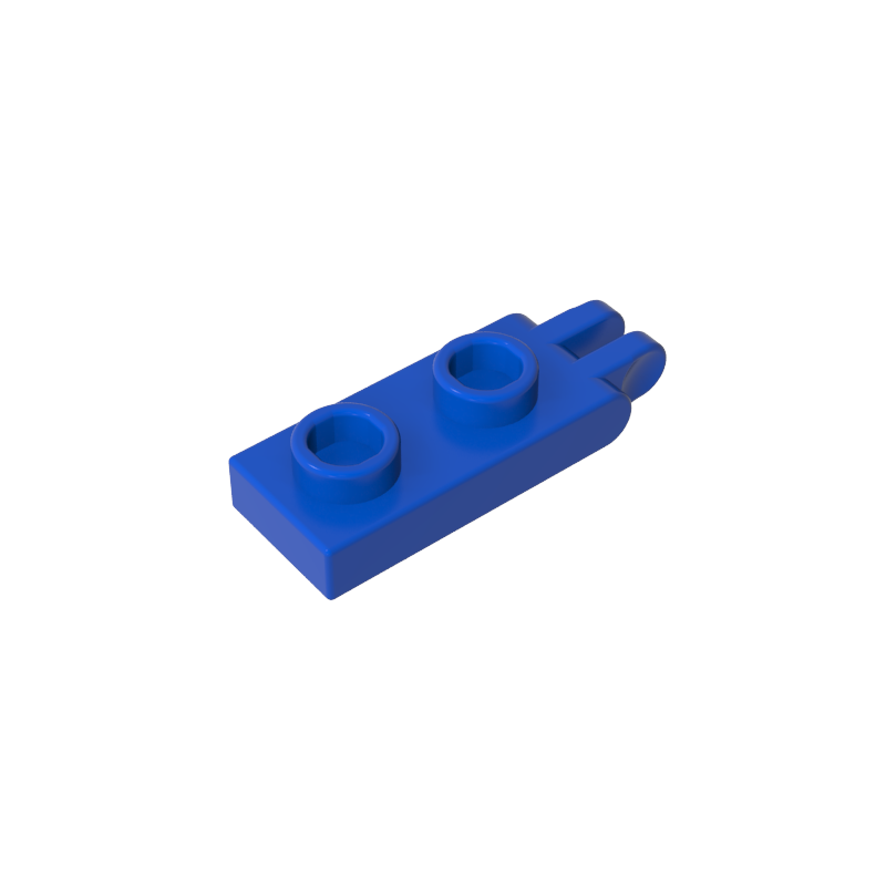 4276b | Hinge Plate 1 x 2 with 2 Fingers on End - Solid Studs