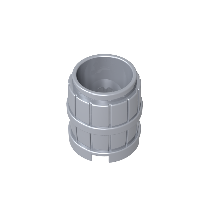 2489 | Container, Barrel 2 x 2 x 2