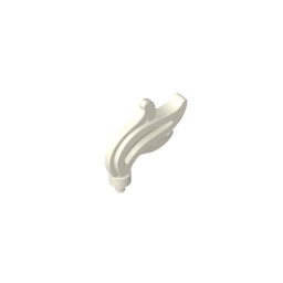 64647 | Plume Feather Triple Compact / Flame / Water with Small Pin