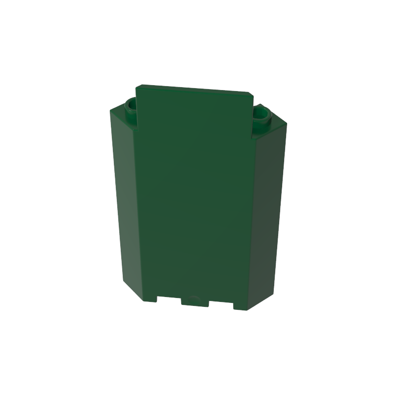 87421 | Panel 3 x 3 x 6 Corner Wall without Bottom Indentations