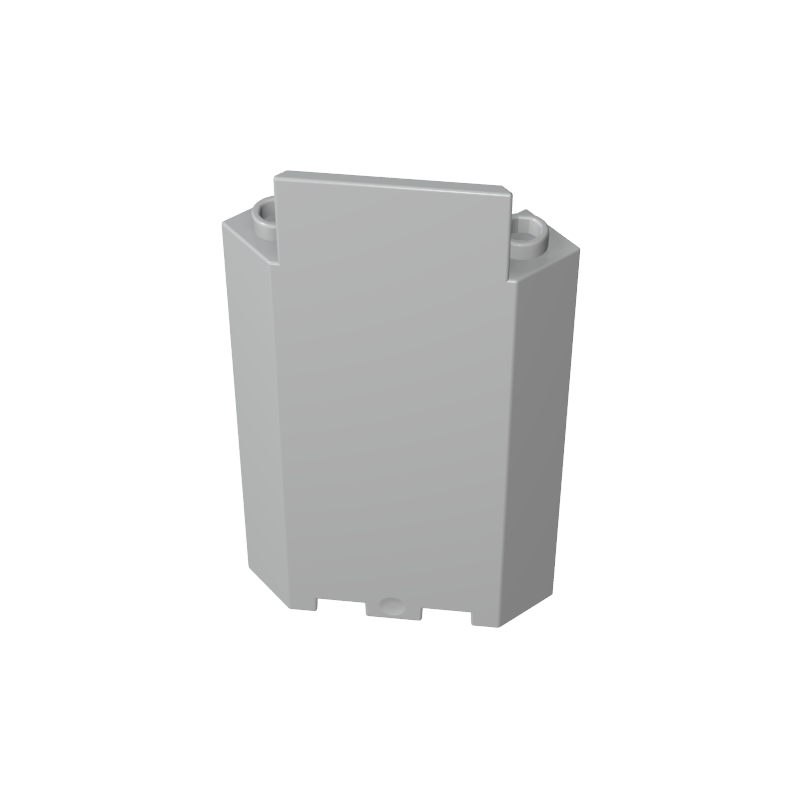 87421 | Panel 3 x 3 x 6 Corner Wall without Bottom Indentations