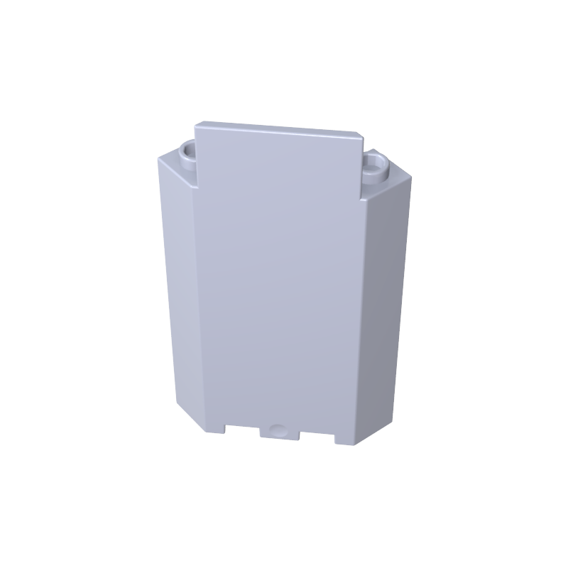87421 | Panel 3 x 3 x 6 Corner Wall without Bottom Indentations