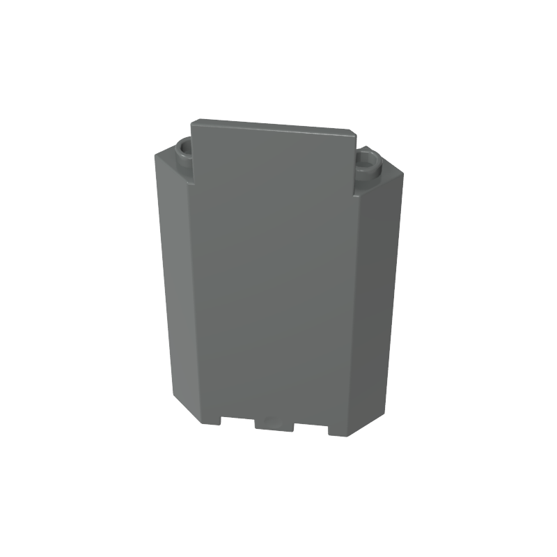 87421 | Panel 3 x 3 x 6 Corner Wall without Bottom Indentations