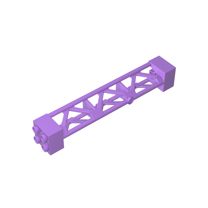 95347 | Support 2 x 2 x 10 Girder Triangular Vertical - Type 4 - 3 Posts, 3 Sections