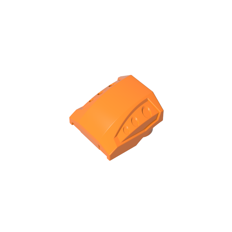 44675 | Slope, Curved 2 x 2 with Debossed Side Ports