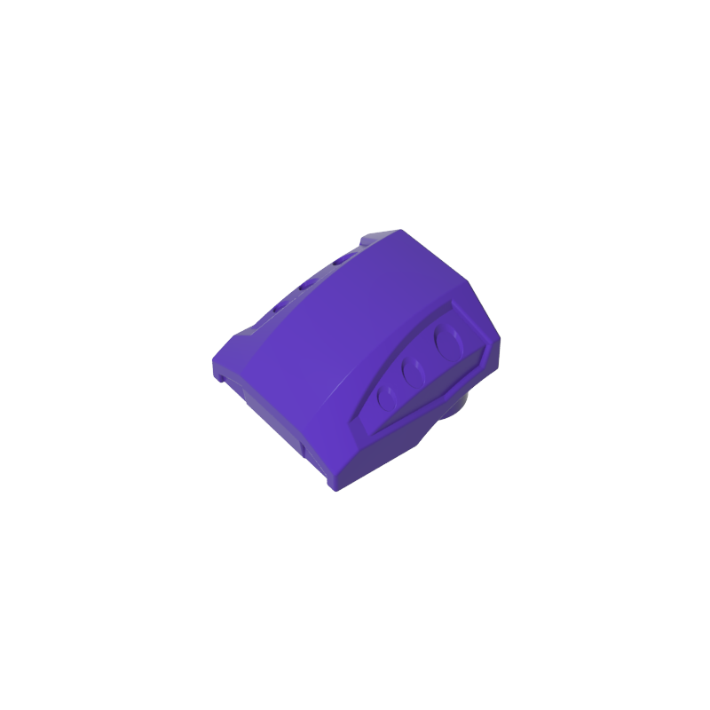 44675 | Slope, Curved 2 x 2 with Debossed Side Ports