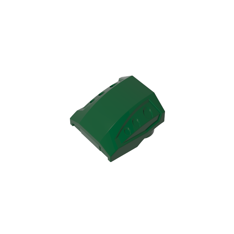 44675 | Slope, Curved 2 x 2 with Debossed Side Ports