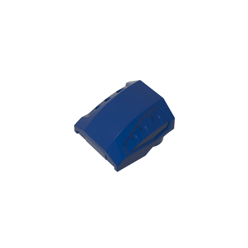 44675 | Slope, Curved 2 x 2 with Debossed Side Ports