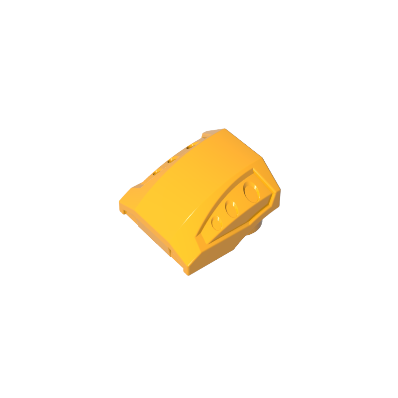 44675 | Slope, Curved 2 x 2 with Debossed Side Ports