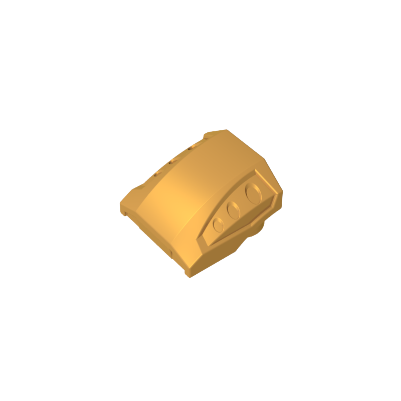 44675 | Slope, Curved 2 x 2 with Debossed Side Ports
