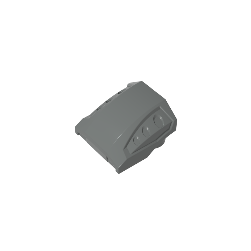 44675 | Slope, Curved 2 x 2 with Debossed Side Ports