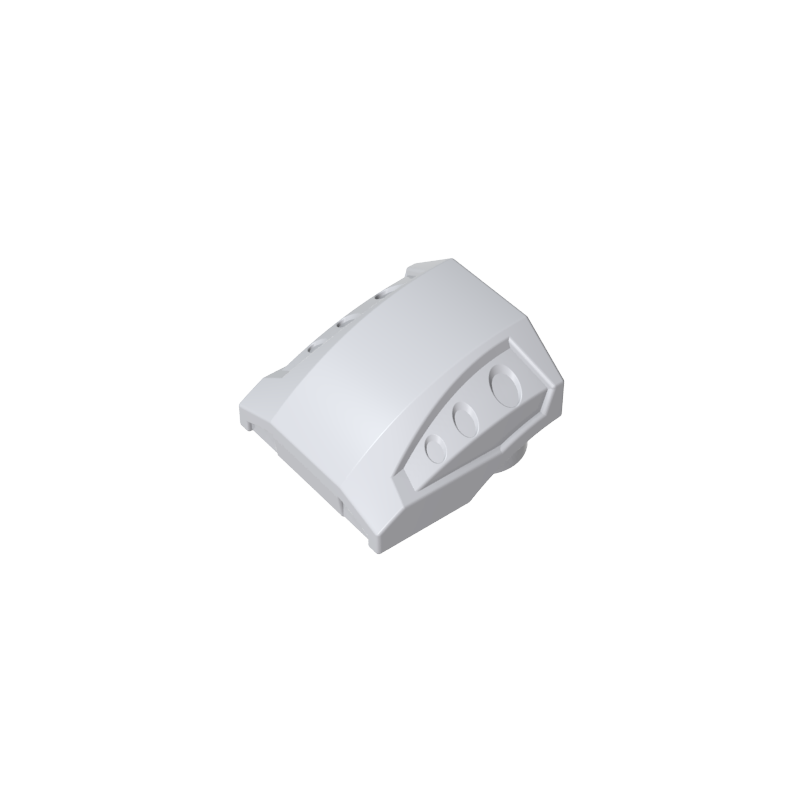 44675 | Slope, Curved 2 x 2 with Debossed Side Ports