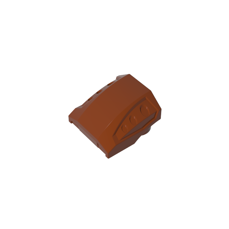 44675 | Slope, Curved 2 x 2 with Debossed Side Ports
