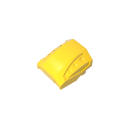 44675 | Slope, Curved 2 x 2 with Debossed Side Ports