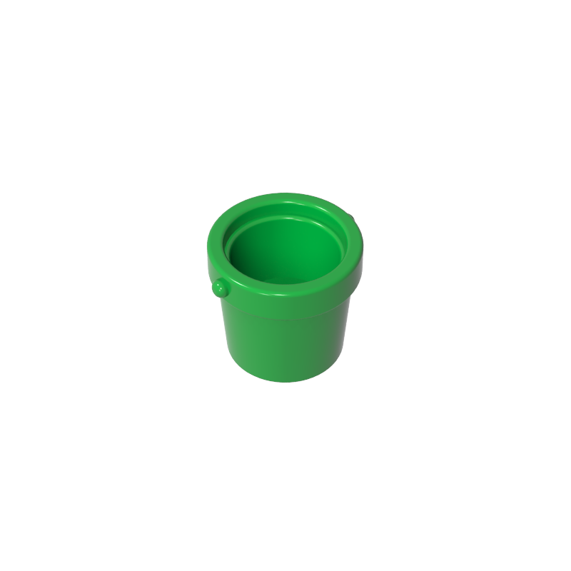 95343 | Utensil Bucket 1 x 1 x 1 Tapered with Handle Holders