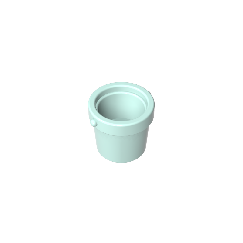95343 | Utensil Bucket 1 x 1 x 1 Tapered with Handle Holders