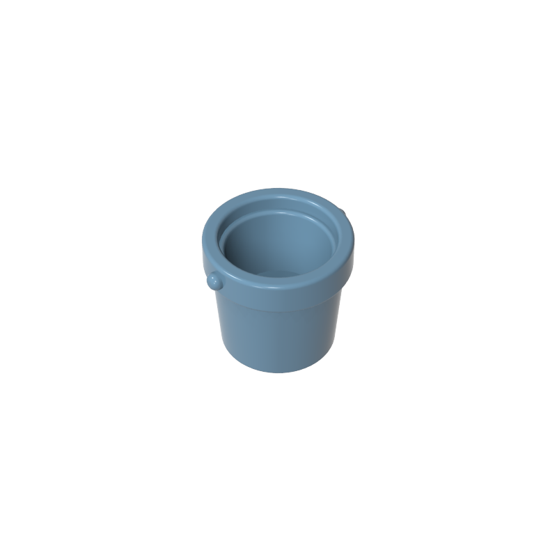 95343 | Utensil Bucket 1 x 1 x 1 Tapered with Handle Holders