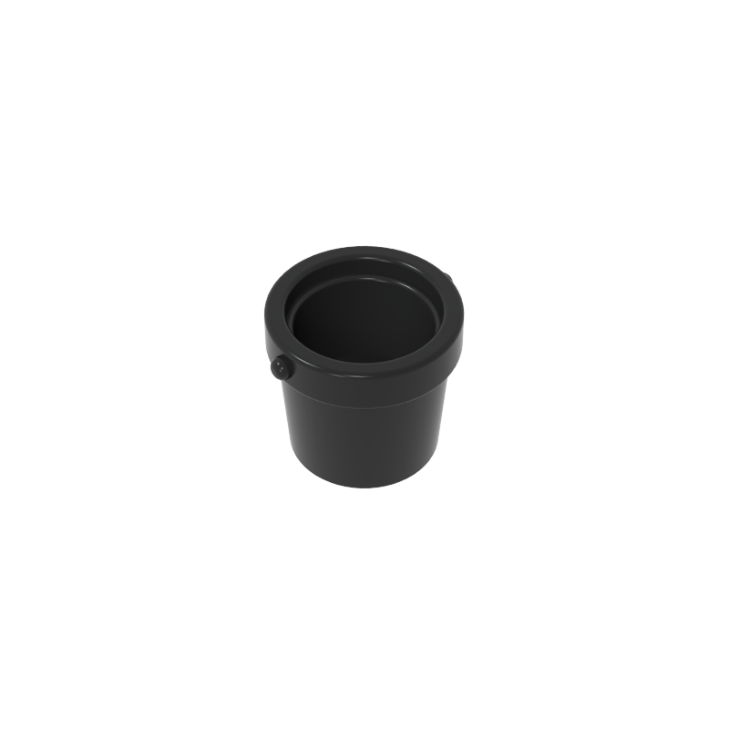 95343 | Utensil Bucket 1 x 1 x 1 Tapered with Handle Holders