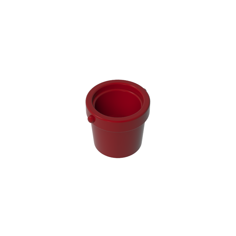 95343 | Utensil Bucket 1 x 1 x 1 Tapered with Handle Holders