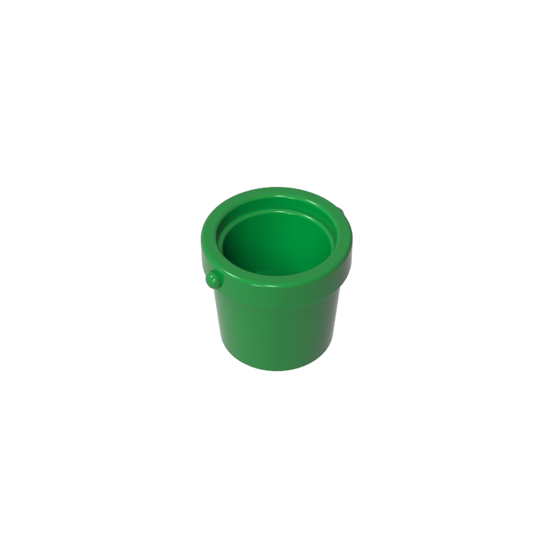 95343 | Utensil Bucket 1 x 1 x 1 Tapered with Handle Holders