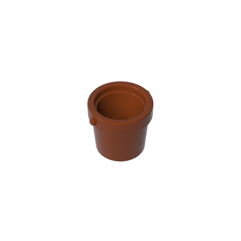 95343 | Utensil Bucket 1 x 1 x 1 Tapered with Handle Holders