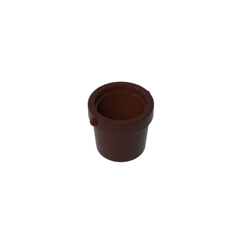 95343 | Utensil Bucket 1 x 1 x 1 Tapered with Handle Holders